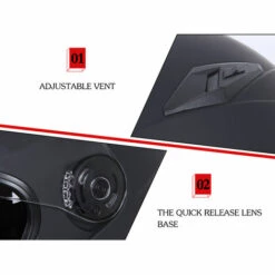 JIEKAI Casque De Moto Open Face Racing Riding Casque Vintage Avec Double Lentille Pour Homme Femme - XL 8 JIEKAI Casque De Moto Open Face Racing Riding Casque Vintage Avec Double Lentille Pour Homme Femme - XL -Protection auditive et tête Soldes 2022 54450583 2