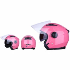 JIEKAI Casque De Moto Open Face Racing Riding Casque Vintage Avec Double Lentille Pour Homme Femme - XL 11 JIEKAI Casque De Moto Open Face Racing Riding Casque Vintage Avec Double Lentille Pour Homme Femme - XL -Protection auditive et tête Soldes 2022 54450583 5