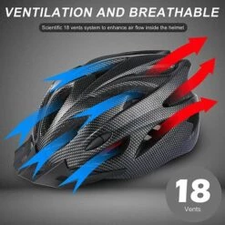 TANABATA Casque De Vélo Pour Adultes Léger - Casque De Vélo Pour Homme Femme, Confort Avec Coussinets Et Visière, Casque VTT CE Certifié Pour Adultes Jeunes Vététistes De Montagne 10 TANABATA Casque De Vélo Pour Adultes Léger - Casque De Vélo Pour Homme Femme, Confort Avec Coussinets Et Visière, Casque VTT CE Certifié Pour Adultes Jeunes Vététistes De Montagne -Protection auditive et tête Soldes 2022 54481039 4