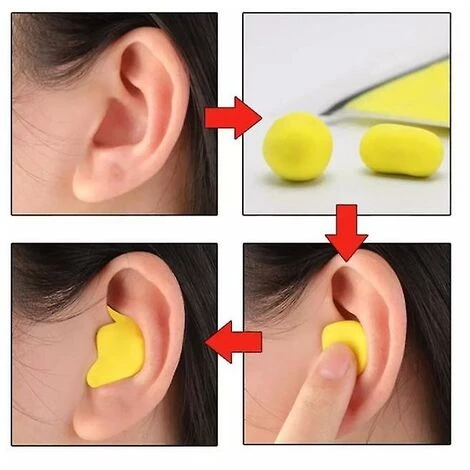 ILOVEMILAN Bouchons D'oreille Insonorisés Bouchons D'oreille Façonnables Anti-bruit Pour Le Travail Du Sommeil, Bleu 5 ILOVEMILAN Bouchons D'oreille Insonorisés Bouchons D'oreille Façonnables Anti-bruit Pour Le Travail Du Sommeil, Bleu – Image 3