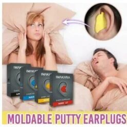 ILOVEMILAN Bouchons D'oreille Insonorisés Bouchons D'oreille Façonnables Anti-bruit Pour Le Travail Du Sommeil, Bleu 11 ILOVEMILAN Bouchons D'oreille Insonorisés Bouchons D'oreille Façonnables Anti-bruit Pour Le Travail Du Sommeil, Bleu -Protection auditive et tête Soldes 2022 54876728 5