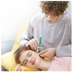 PERLE RARE Nettoyant Oreille - Appareil Reutilisable Avec Tige Souple En Silicone X15 - Nettoyeur Pour Oreilles Enfant, Adulte Et Chien - Bouchon De Cerumen Et Cire - Nettoyage Ear Wax Cleaner -Protection auditive et tête Soldes 2022 55029628 3