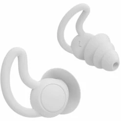 VERSAILLESFR Bouchons D'Oreilles Anti Bruit Sommeil Etanches En Silicone 33db Antibruit Blocage Du Son Les Bouchons D'oreille Soft Sleep Bouchons D'oreille Réutilisables Pour Dormir, Ronfler(2 Paires) Gris,Versailles
