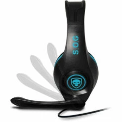 SPIRIT OF GAMER Casque Gaming Avec Microphone Pro-sh5 Pour PS4 Bleu Et Noir -Protection auditive et tête Soldes 2022 55270281 4