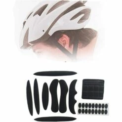 TANABATA Lot De 2 Coussinets Universels En Mousse Pour Casque De Vélo -Protection auditive et tête Soldes 2022 55271627 5