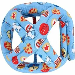 ILOVEMILAN Casque Bébé Infant Head Protector Toddler Chapeau De Protection Casque De Sécurité Réglable En Coton (Bleu) -Protection auditive et tête Soldes 2022 55278218 4