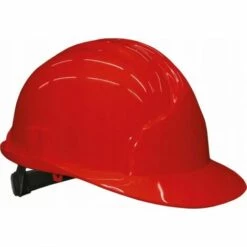 JARDIBRICODECO Casque De Protection, Casque De Chantier, Choc Rou
