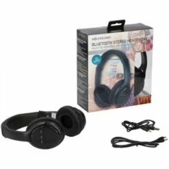 JARDIBRICODECO Casque Bluetooth - Noir