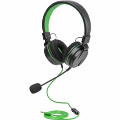 Casque Audio HeadSet X Snakebyte Pour XBOX ONE Noir Vert -Protection auditive et tête Soldes 2022 55391275 3