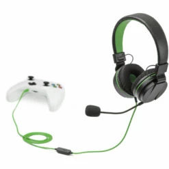 Casque Audio HeadSet X Snakebyte Pour XBOX ONE Noir Vert -Protection auditive et tête Soldes 2022 55391275 4