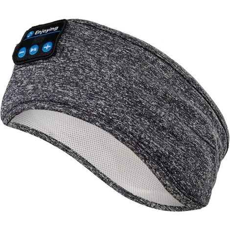 TINOR Casque De Sommeil Sans Fil Bluetooth V5.0 Bandeau De Sport Ecouteurs Avec Ultra-Fins HD Stéréo Haut-parleurs,Parfait Pour Sport,Dormeurs Latéraux,Voyage En Avion,Méditation Et Relaxation Gris 3 TINOR Casque De Sommeil Sans Fil Bluetooth V5.0 Bandeau De Sport Ecouteurs Avec Ultra-Fins HD Stéréo Haut-parleurs,Parfait Pour Sport,Dormeurs Latéraux,Voyage En Avion,Méditation Et Relaxation Gris