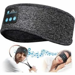 ZHUOXUAN Cadeaux De Bandeau Bluetooth Pour Hommes Et Femmes - Cadeau Original Bandeau Musique Casque Masque De Nuit Pour Homme, Cadeau Créatif Bandeau Bluetooth Masque Pour Les Yeux Endormis Pour Femme, Cadeau De Noël Bandeau Masque De Sommeil