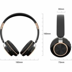 GroupM Écouteurs Bluetooth Supra-auriculaires Rétractables Stéréo Avec Caisson De Basses 5.0 (noir) 7 GroupM Écouteurs Bluetooth Supra-auriculaires Rétractables Stéréo Avec Caisson De Basses 5.0 (noir) -Protection auditive et tête Soldes 2022 56706597 2