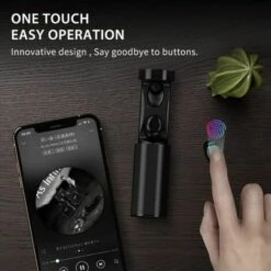 GroupM Casque Sans Fil Bluetooth 5.0 à Suppression De Bruit Avec écran LED à Commande Tactile Et Boîtier De Charge étanche IPX4 (bleu Ciel) -Protection auditive et tête Soldes 2022 56706822 3