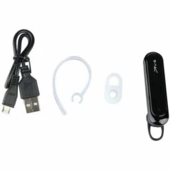 V-TAC Casque Bluetooth 170mAh Couleur Noire -Protection auditive et tête Soldes 2022 57157752 4