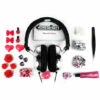 SATZUMA Casque IDesign Fleurs à Personnaliser -Protection auditive et tête Soldes 2022 57208716 1