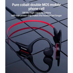 LANGRAY Oreillette Bluetooth à Conduction Osseuse 16G Mémoire écouteur De Natation MP3/Mode Casque -Protection auditive et tête Soldes 2022 57638541 4