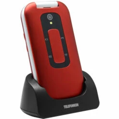 Téléphone Portable à Clapet Telefunken TM 240 COSI Rouge -Protection auditive et tête Soldes 2022 57732721 3