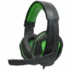 Micro Casque Gaming Alpha Omega Players Rapace C19 Vert -Protection auditive et tête Soldes 2022 57924841 1