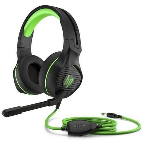 Pack Gaming HP - Casque De Jeu 400 Et Souris De Jeu 200 - Noir Et Vert 4 Pack Gaming HP - Casque De Jeu 400 Et Souris De Jeu 200 - Noir Et Vert – Image 2