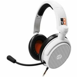 Casque Gaming Filaire Stealth C6 100 Blanc Et Orange