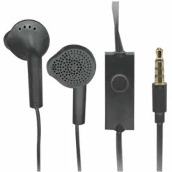 SAMSUNG Casque Stéréo Avec Télécommande, En Vrac, Noir (EHS61ASFBE)