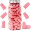 TINOR Bouchons D'oreilles En Mousse Souple, 38 DB, SNR Le Plus élevé, 60 Paires De Bouchons D'oreilles Réutilisables Confortables Pour Dormir, Ronflement, étudier (rose) -Protection auditive et tête Soldes 2022 58432056 1