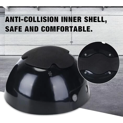 BEARSU Casquette De Sécurité Anti Chute Casquette Coquée Protection Tête Sport Baseball Anti Heurt Pour Travail Constructeur Bricolage De Coton Bleu 5 BEARSU Casquette De Sécurité Anti Chute Casquette Coquée Protection Tête Sport Baseball Anti Heurt Pour Travail Constructeur Bricolage De Coton Bleu – Image 3