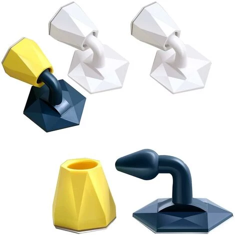 Ensoleillé Bouchon De Porte En Silicone Silencieux Ensemble De 4 3 Ensoleillé Bouchon De Porte En Silicone Silencieux Ensemble De 4