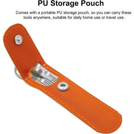 KARTOKNER Kit De Retrait De Cérumen Pour Oreille, Ensemble D'outils De Nettoyage De Cire D'oreille En Acier Inoxydable Avec Sac De Rangement, 10 Pièces Outil De Nettoyage D'oreille Pour Enfants Adulte,le Noir 6 KARTOKNER Kit De Retrait De Cérumen Pour Oreille, Ensemble D'outils De Nettoyage De Cire D'oreille En Acier Inoxydable Avec Sac De Rangement, 10 Pièces Outil De Nettoyage D'oreille Pour Enfants Adulte,le Noir – Image 4