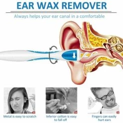 KARTOKNER Nettoyant Oreille,Silicone Spirale Nettoyant Oreilles Avec 16 Têtes De Remplacement,Spirale Cire D'Oreille Nettoyeur,Spirale Kit D'Enlèvement De Cire D'Oreille,pour Enfants Et Adultes 10 KARTOKNER Nettoyant Oreille,Silicone Spirale Nettoyant Oreilles Avec 16 Têtes De Remplacement,Spirale Cire D'Oreille Nettoyeur,Spirale Kit D'Enlèvement De Cire D'Oreille,pour Enfants Et Adultes -Protection auditive et tête Soldes 2022 58748757 4