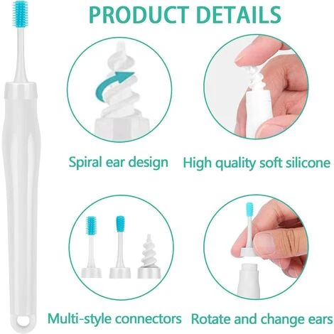 KARTOKNER Nettoyeur D'Oreilles, Nettoyeur Oreille, Kit De Nettoyage Oreille 16 En 1, Nettoyeur Oreilles Lavable Et RÉUtilisable Pour Un Nettoyage En Profondeur, Massage Des Oreilles 7 KARTOKNER Nettoyeur D'Oreilles, Nettoyeur Oreille, Kit De Nettoyage Oreille 16 En 1, Nettoyeur Oreilles Lavable Et RÉUtilisable Pour Un Nettoyage En Profondeur, Massage Des Oreilles – Image 5