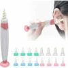 KARTOKNER Nettoyant Oreille, Ear Wax Cleaner, Spirale Kit D'Enlèvement De Cire D'Oreille Nettoyeur D'Oreilles Avec 16 Embouts De Remplacement Lavables En Silicone Pour Adulte Et Enfant, Amélioré, Rose -Protection auditive et tête Soldes 2022 58749816 1