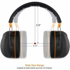 TODOT Casque Anti-bruit Pliable Enfant Adulte Protection Auditive SNR De 34db (NRR 28db) Pour La Réduction Du Bruit, Idéal Pour Bricolage, Tir, Voyage - HNRE1 -Protection auditive et tête Soldes 2022 58757980 3