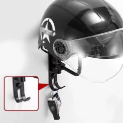 HAPPYSHOPPING Support Pour Casque De Moto Support De Présentation Sans Perforation Support De Rangement Pour Chapeau, Modèle De Sol Noir - Modèle De Sol Noir -Protection auditive et tête Soldes 2022 59118077 2