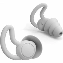 LTS FAFA Bouchons D'Oreille Pour Dormir,Bouchon D'oreille Anti Bruit En Silicone,Bouchon Doux D'oreille Imperméables ,Protection Auditive Bouchons D'Oreille,pour Ronfler,Voyager (Blanche)