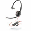 POLY Poly Blackwire C3210 - Casque - Arceau - Appels Et Musique - Noir - Rouge - Monophonique - Unité De Commande Intégrée (209748-104) 2 POLY Poly Blackwire C3210 - Casque - Arceau - Appels Et Musique - Noir - Rouge - Monophonique - Unité De Commande Intégrée (209748-104) -Protection auditive et tête Soldes 2022 59337507 1