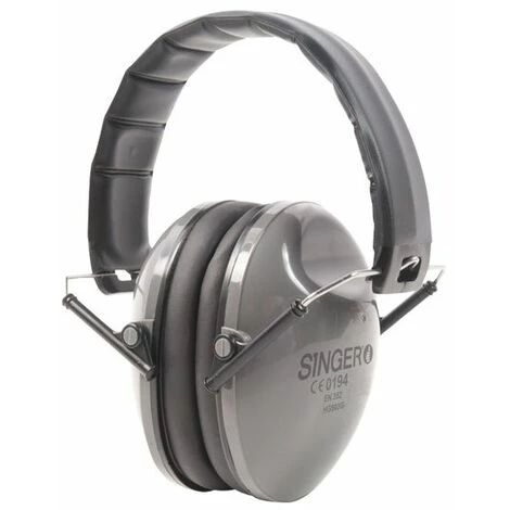 Serre-tête Antibruit Compact Et Pliable Gris - Singer Safety - Gris 4 Serre-tête Antibruit Compact Et Pliable Gris - Singer Safety - Gris – Image 2