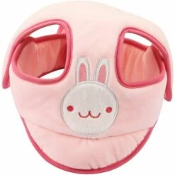 CATHERINE Casque Sécurité Bébé Casque De Protection Anti Choc Sécurité Domestique Réglable Coton Éponge Motif Cartoon Pour Enfant 6 Mois - 5 Ans (Rose )