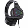 ZHUOXUAN Casque De Jeu Sur Ordinateur Monté Sur La Tête Casque De Jeu Filaire Casque Antibruit Stéréo Surround Avec Microphone Lumière LED Pour Ordinateur De Bureau