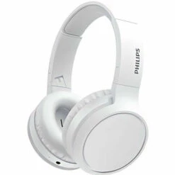 PHILIPS TAH5205WT/00 - Casque Sans Fil - Haut-parleurs 40mm - Bluetooth - Pliage Compact - 29h D'autonomie - Blanc