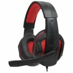 Micro Casque Gaming Alpha Omega Players Rapace C19 Rouge
