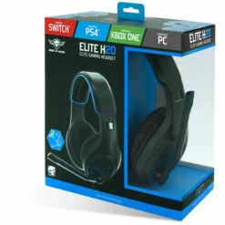 Casque Gaming Filaire Spirit Of Gamer Elite H20 Noir Et Bleu -Protection auditive et tête Soldes 2022 59690603 4
