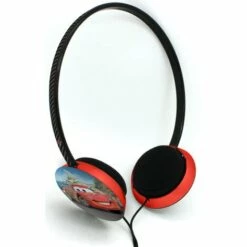 Casque Audio Enfant Disney DSY HP731 Cars Noir Et Rouge - Noir