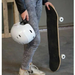 DARPEJE FUNBEE - Casque Bol Adulte - Blanc (m 54-58) -Protection auditive et tête Soldes 2022 59803030 5