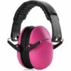 DECKON Casque Antibruit Rose - Protection Sécurité Auditive Réduction De Bruit, Adapté Pour Enfant Et Adulte Pour Stand De Tir, Chasse, Travail Du Bois Et Tonte -Protection auditive et tête Soldes 2022 59868060 1