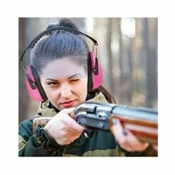 DECKON Casque Antibruit Rose - Protection Sécurité Auditive Réduction De Bruit, Adapté Pour Enfant Et Adulte Pour Stand De Tir, Chasse, Travail Du Bois Et Tonte -Protection auditive et tête Soldes 2022 59868060 3