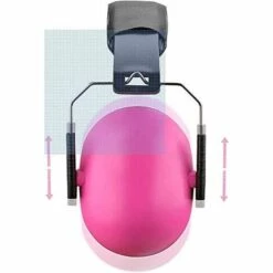 DECKON Casque Antibruit Rose - Protection Sécurité Auditive Réduction De Bruit, Adapté Pour Enfant Et Adulte Pour Stand De Tir, Chasse, Travail Du Bois Et Tonte -Protection auditive et tête Soldes 2022 59868060 4