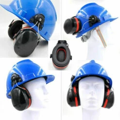 LUCKY-88 Équipé D'écouteurs Antibruit De Type Casque, De Cache-oreilles Antibruit, De Bouchons D'oreille De Protection Pour Les Chantiers De Construction -Protection auditive et tête Soldes 2022 59928273 3