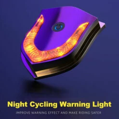 Outillage Vélo Lumière Nuit Cyclisme Voyant D'avertissement Vélo Casque Lumière Lampe USB Rechargeable Extérieur Casque Lumière 6 Modes - Bleu Dégradé LangRay 10 Outillage Vélo Lumière Nuit Cyclisme Voyant D'avertissement Vélo Casque Lumière Lampe USB Rechargeable Extérieur Casque Lumière 6 Modes - Bleu Dégradé LangRay -Protection auditive et tête Soldes 2022 60134424 4